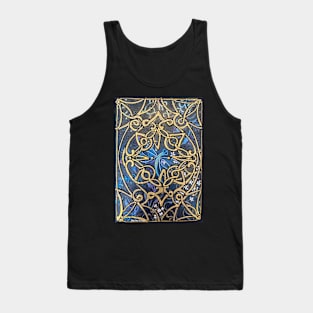 Dragonfly in a Secret Garden by Julie Ann Stricklin Tank Top